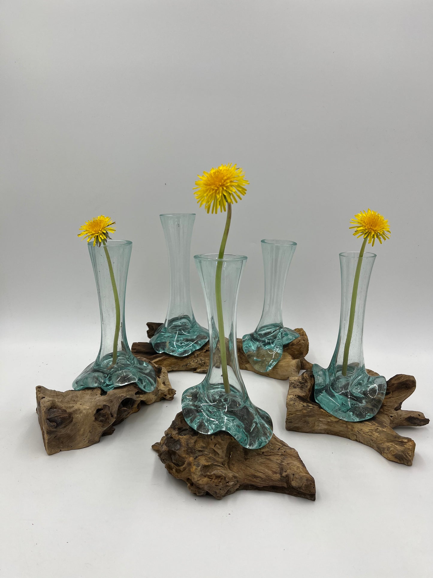 Molten Glass Vase (20cm)